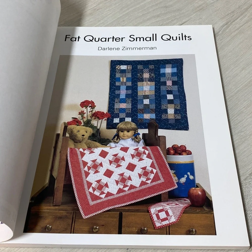 Fat Quarter Small Quilts Darlene Zimmerman 25 Projects Quilting Patterns PB